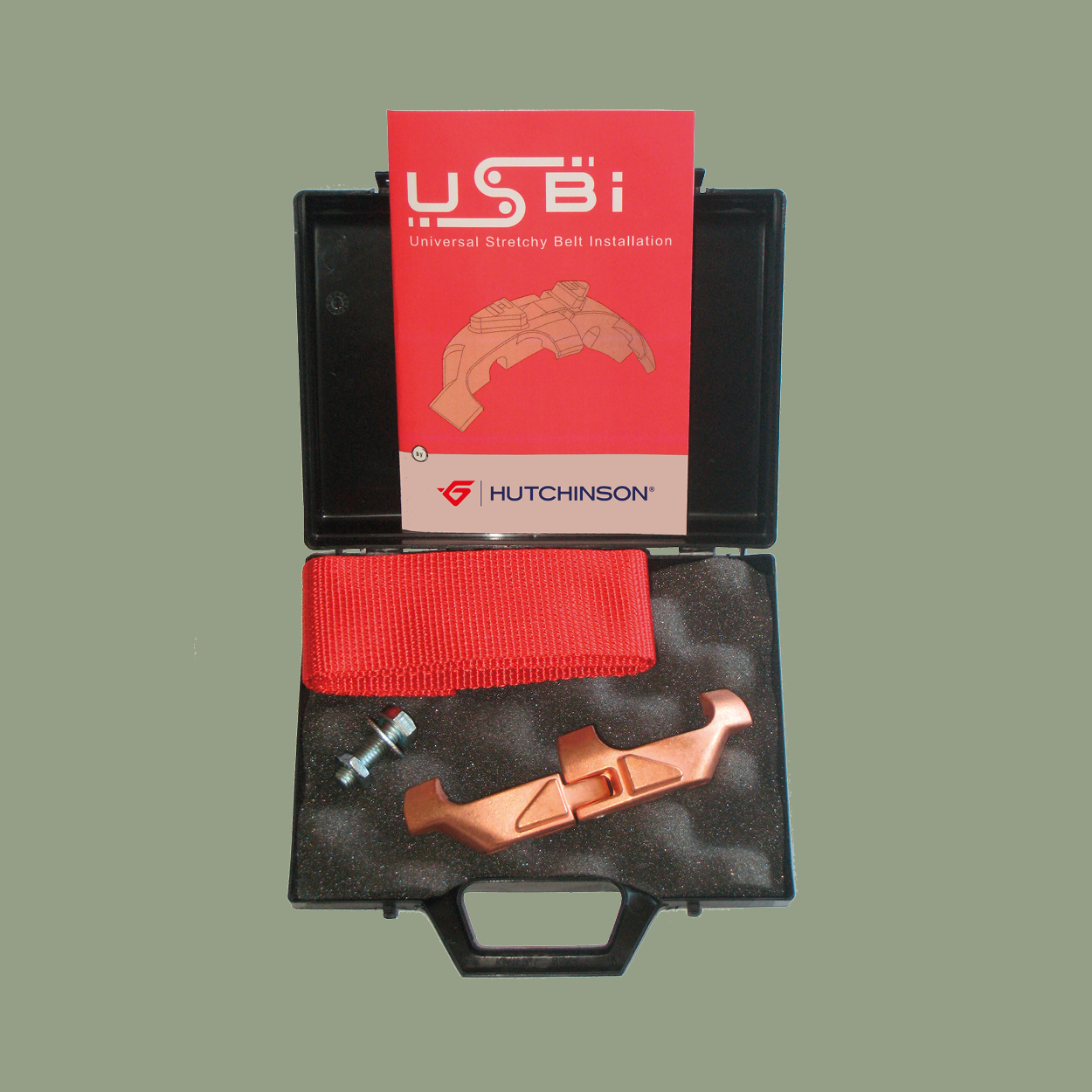Elastische Riemen - USBI, Montagewerkzeug für elastische Riemen