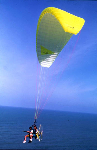 Paramotor belt drive