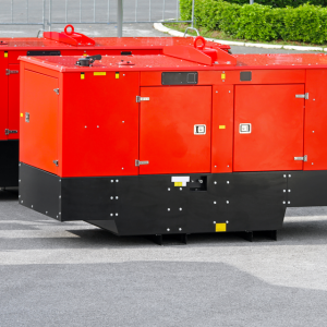 Stromgeneratoren für die Bauindustrie