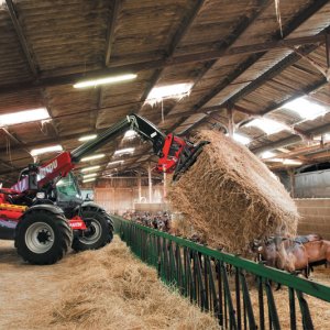 Teleskoplader Ventilator
